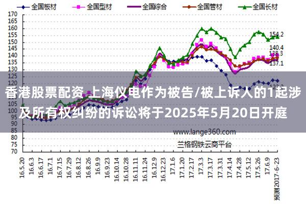 香港股票配资 上海仪电作为被告/被上诉人的1起涉及所有权纠纷的诉讼将于2025年5月20日开庭