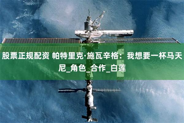 股票正规配资 帕特里克·施瓦辛格：我想要一杯马天尼_角色_合作_白莲